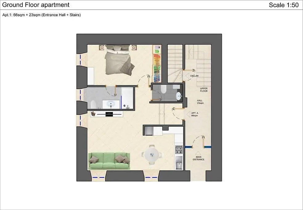 Casa Magenta Apartment 1 Valeggio sul Mincio 0*,  Italien